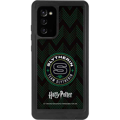 Wizarding Worlds Harry Potter Team Slytherin Galaxy Note20 5G Waterproof Case