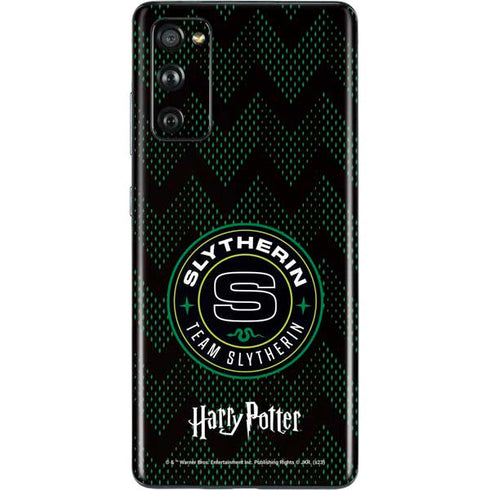 Wizarding Worlds Harry Potter Team Slytherin Galaxy S20 Fan Edition Skin