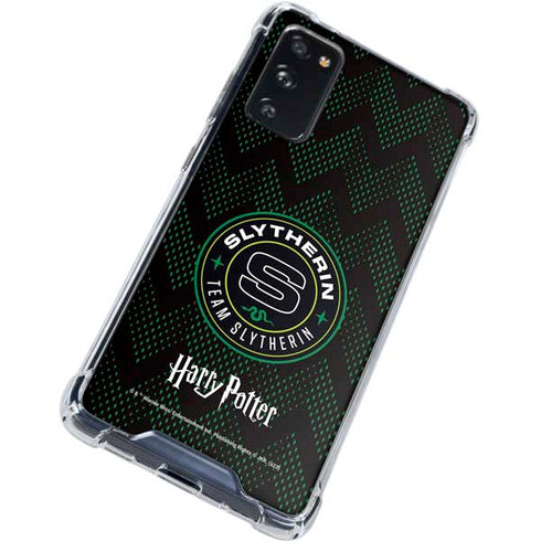 Wizarding Worlds Harry Potter Team Slytherin Galaxy S20 FE Clear Case