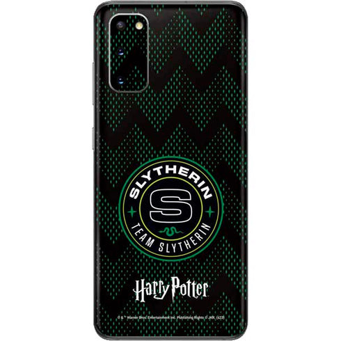 Wizarding Worlds Harry Potter Team Slytherin Galaxy S20 Skin