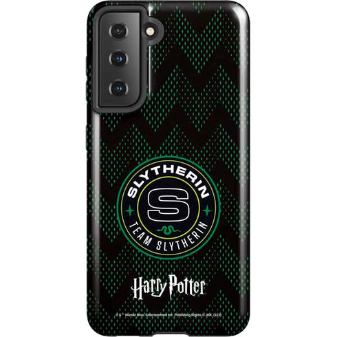 Wizarding Worlds Harry Potter Team Slytherin Galaxy S21 5G Pro Case