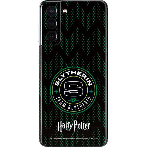 Wizarding Worlds Harry Potter Team Slytherin Galaxy S21 5G Skin