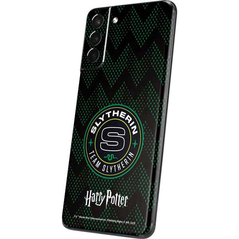 Wizarding Worlds Harry Potter Team Slytherin Galaxy S21 5G Skin
