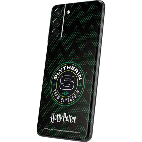 Wizarding Worlds Harry Potter Team Slytherin Galaxy S21 Plus 5G Skin