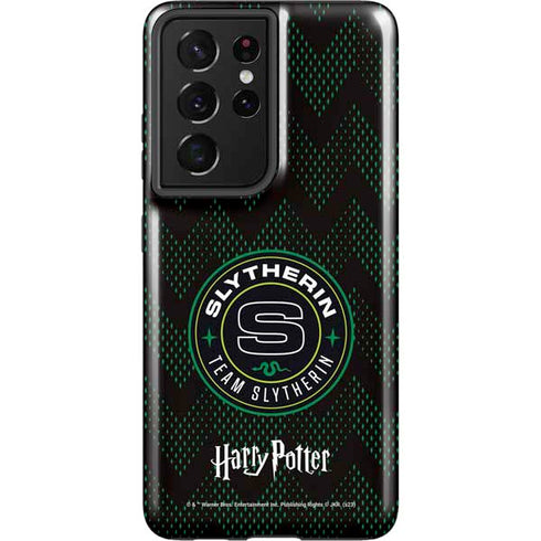 Wizarding Worlds Harry Potter Team Slytherin Galaxy S21 Ultra 5G Pro Case