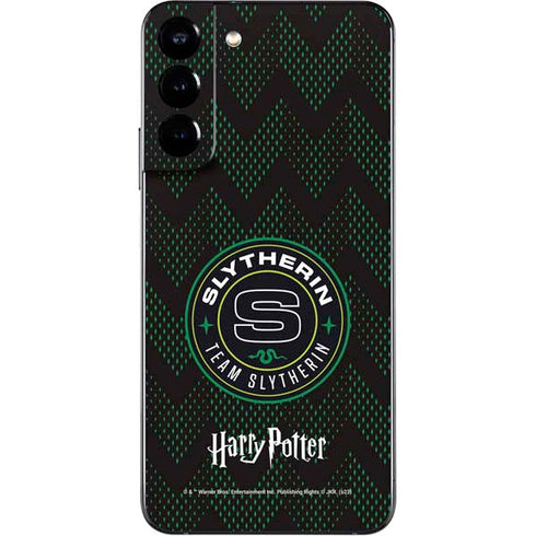 Wizarding Worlds Harry Potter Team Slytherin Galaxy S22 Plus Skin