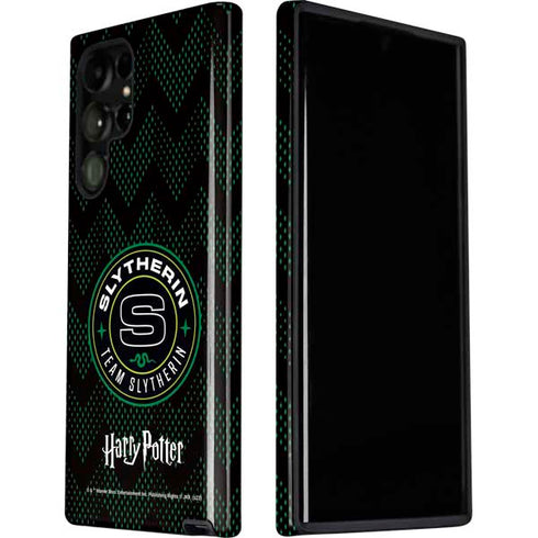 Wizarding Worlds Harry Potter Team Slytherin Galaxy S22 Ultra Pro Case