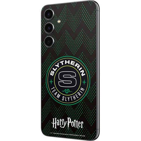 Wizarding Worlds Harry Potter Team Slytherin Galaxy S23 FE Skin