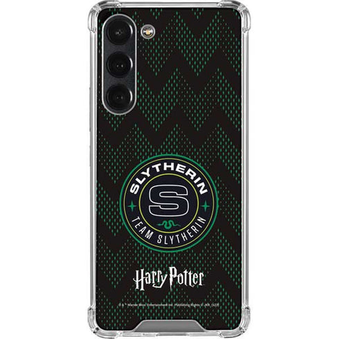 Wizarding Worlds Harry Potter Team Slytherin Galaxy S23 Plus Clear Case