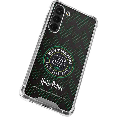 Wizarding Worlds Harry Potter Team Slytherin Galaxy S23 Plus Clear Case