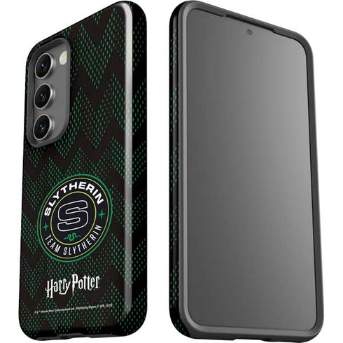Wizarding Worlds Harry Potter Team Slytherin Galaxy S23 Plus Pro Case