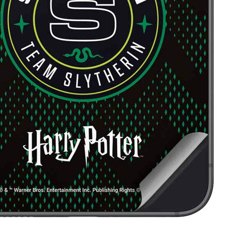 Wizarding Worlds Harry Potter Team Slytherin Galaxy S23 Skin