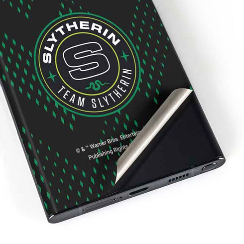 Wizarding Worlds Harry Potter Team Slytherin Galaxy S23 Ultra Skin