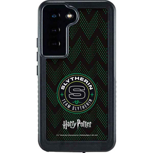 Wizarding Worlds Harry Potter Team Slytherin Galaxy S23 Waterproof Case