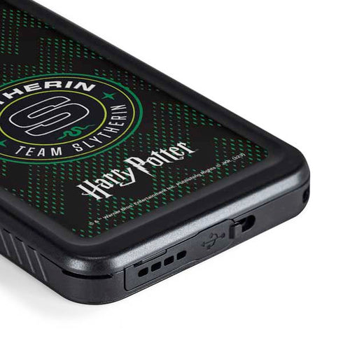 Wizarding Worlds Harry Potter Team Slytherin Galaxy S23 Waterproof Case