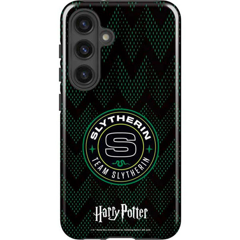 Wizarding Worlds Harry Potter Team Slytherin Galaxy S24 Plus Impact Case