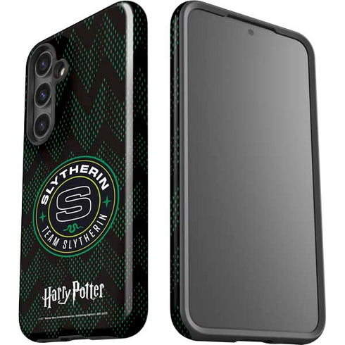 Wizarding Worlds Harry Potter Team Slytherin Galaxy S24 Plus Impact Case