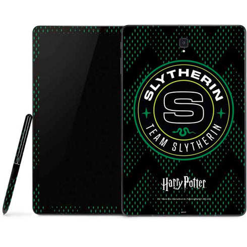 Wizarding Worlds Harry Potter Team Slytherin Samsung Galaxy Tab Skin
