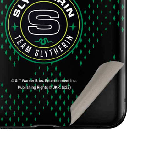 Wizarding Worlds Harry Potter Team Slytherin Galaxy Z Flip Skin