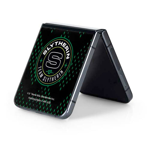 Wizarding Worlds Harry Potter Team Slytherin Galaxy Z Flip5 5G Skin