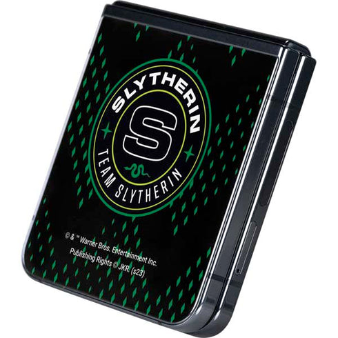 Wizarding Worlds Harry Potter Team Slytherin Galaxy Z Flip5 5G Skin