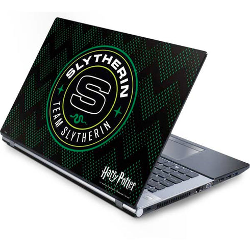 Wizarding Worlds Harry Potter Team Slytherin Generic Laptop Skin