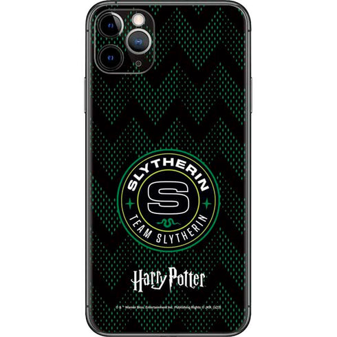 Wizarding Worlds Harry Potter Team Slytherin iPhone 11 Pro Max Skin