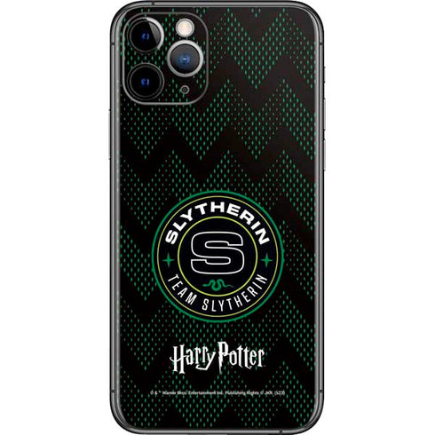 Wizarding Worlds Harry Potter Team Slytherin iPhone 11 Pro Skin