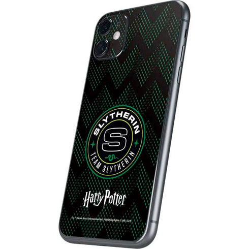 Wizarding Worlds Harry Potter Team Slytherin iPhone 11 Skin