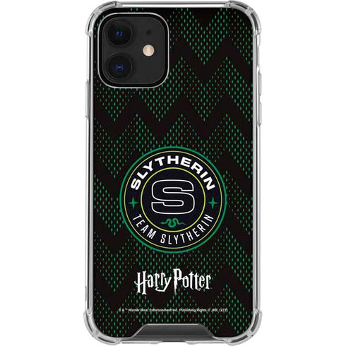 Wizarding Worlds Harry Potter Team Slytherin iPhone 12 Clear Case