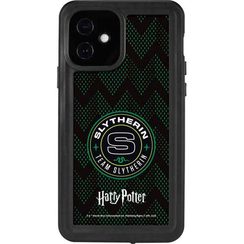 Wizarding Worlds Harry Potter Team Slytherin iPhone 12 Waterproof Case