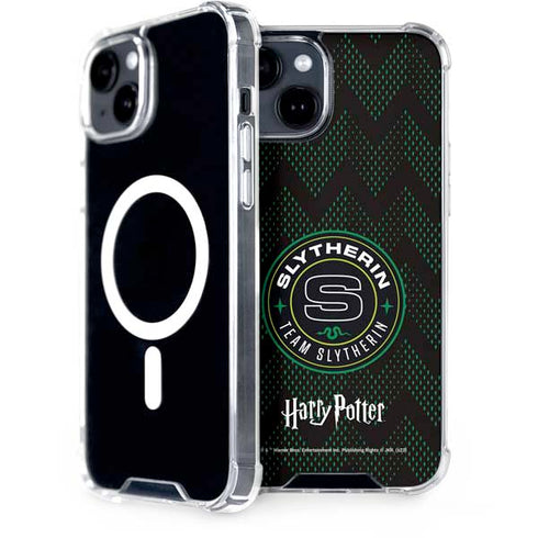 Wizarding Worlds Harry Potter Team Slytherin iPhone 13 MagSafe Case