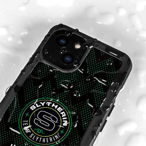 Wizarding Worlds Harry Potter Team Slytherin iPhone 13 Mini Waterproof Case