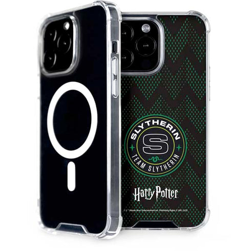Wizarding Worlds Harry Potter Team Slytherin iPhone 13 Pro Max MagSafe Case