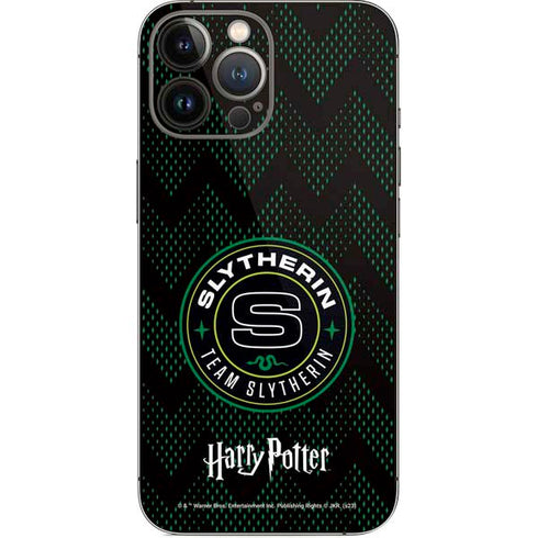 Wizarding Worlds Harry Potter Team Slytherin iPhone 13 Pro Max Skin
