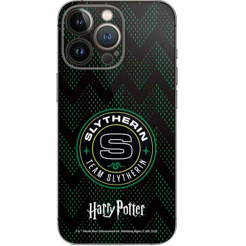 Wizarding Worlds Harry Potter Team Slytherin iPhone 13 Pro Skin