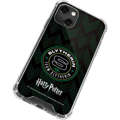 Wizarding Worlds Harry Potter Team Slytherin iPhone 14 Plus Clear Case