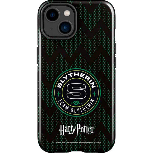 Wizarding Worlds Harry Potter Team Slytherin iPhone 15 Plus Impact Case