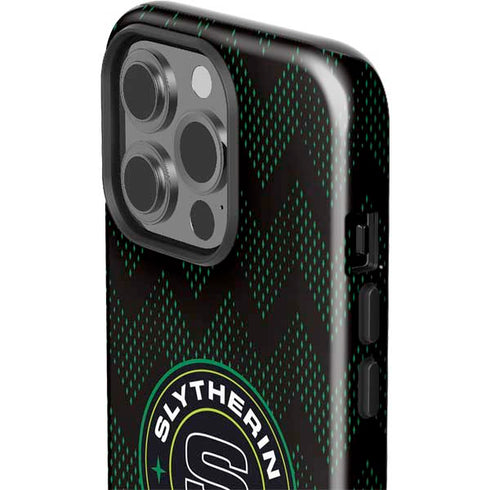 Wizarding Worlds Harry Potter Team Slytherin iPhone 15 Pro Impact Case