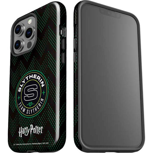 Wizarding Worlds Harry Potter Team Slytherin iPhone 14 Pro Impact Case