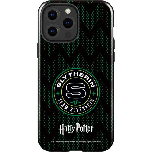 Wizarding Worlds Harry Potter Team Slytherin iPhone 15 Pro Max Impact Case