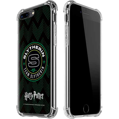 Wizarding Worlds Harry Potter Team Slytherin iPhone 7/8 Plus Clear Case