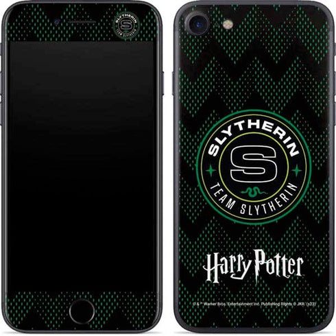 Wizarding Worlds Harry Potter Team Slytherin iPhone SE (2nd & 3rd Gen) Skin