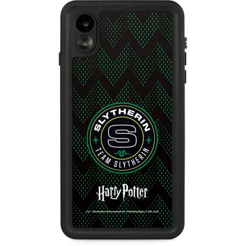 Wizarding Worlds Harry Potter Team Slytherin iPhone XR Waterproof Case