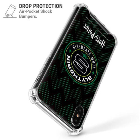 Wizarding Worlds Harry Potter Team Slytherin iPhone XS Max Clear Case