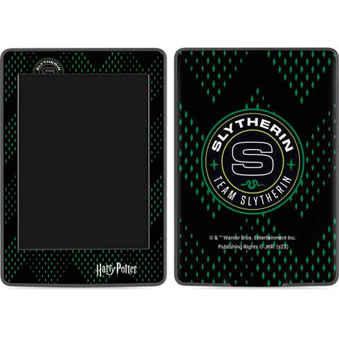 Wizarding Worlds Harry Potter Team Slytherin Amazon Kindle Skin