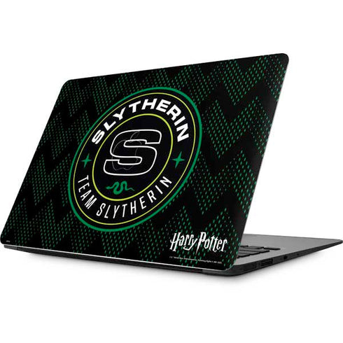 Wizarding Worlds Harry Potter Team Slytherin Apple MacBook Skin