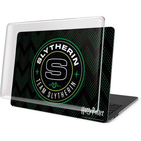 Wizarding Worlds Harry Potter Team Slytherin MacBook Pro 13in (2020) Case plus Skin