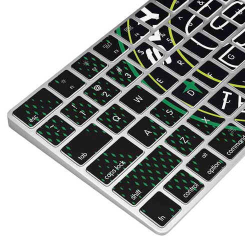 Wizarding Worlds Harry Potter Team Slytherin Magic Keyboard Skin