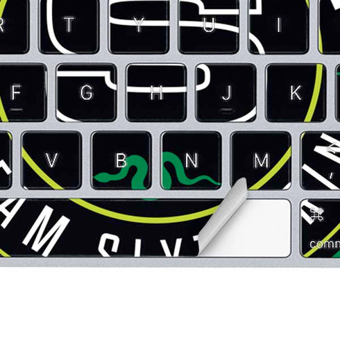Wizarding Worlds Harry Potter Team Slytherin Magic Keyboard Skin